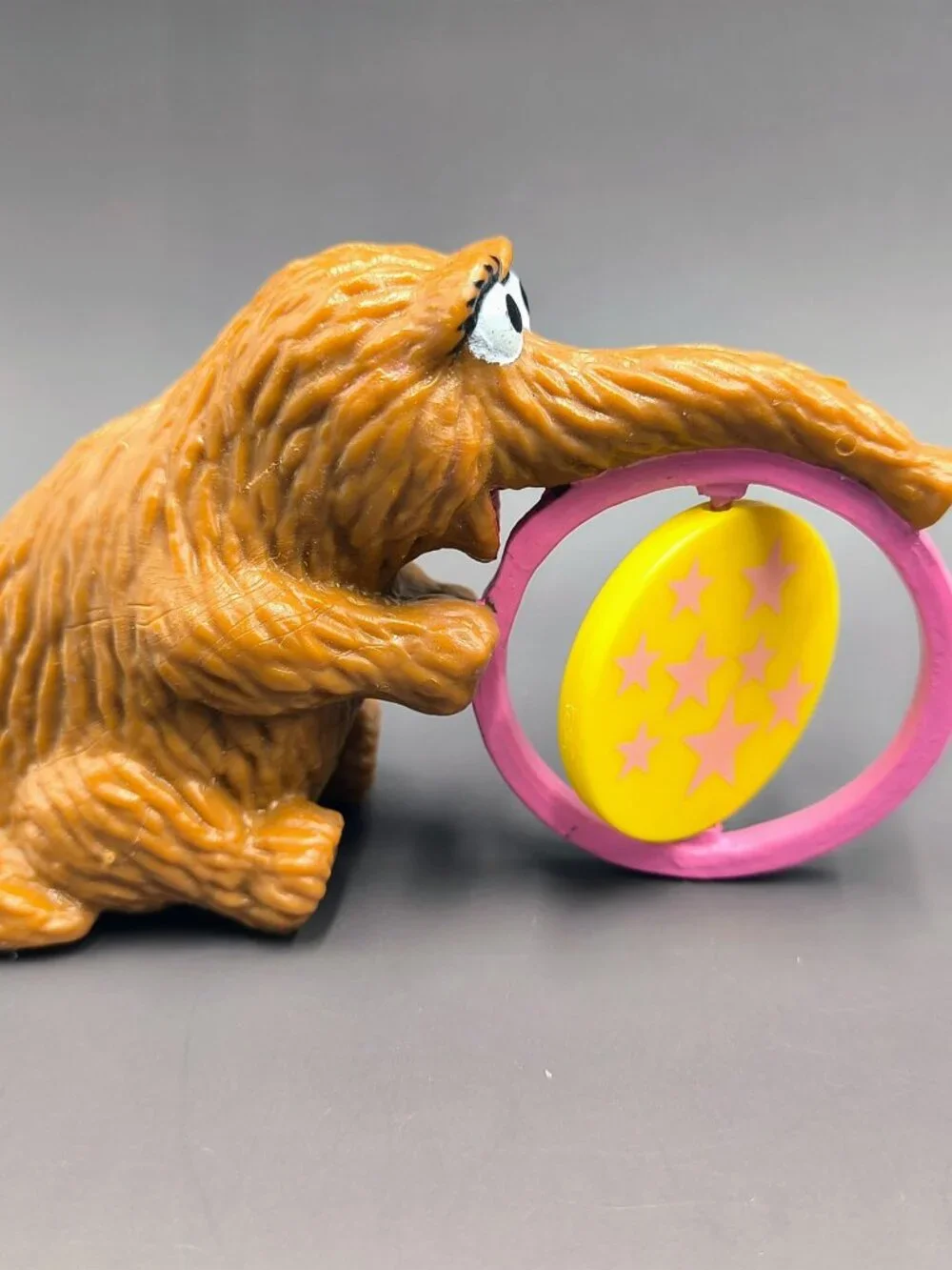 Sesame Street Snuffy Mr Snuffleupagus Age 8 Cake Topper - Spinning Number Figure